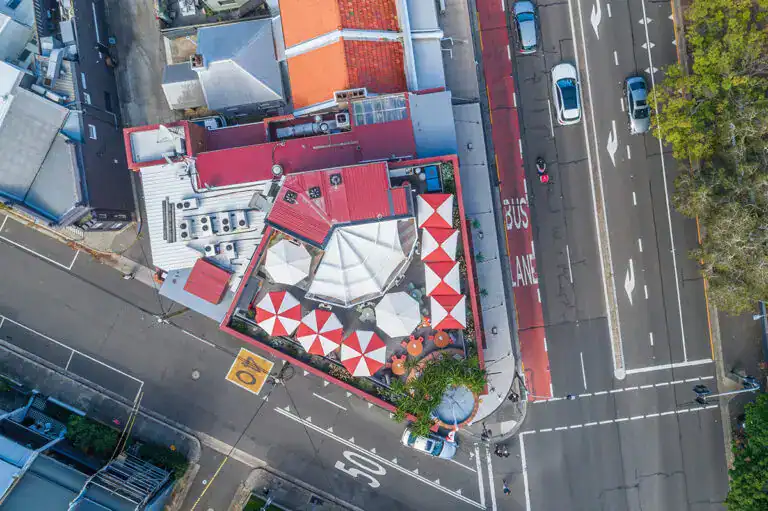 Commercial hotel real estate photography Sydney by Cozmocom