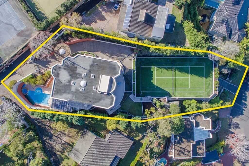 Drone aerial real estate photography Sydney by Cozmocom